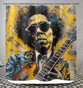 Rhythm fuels the soul Shower Curtain - Beyond T-shirts